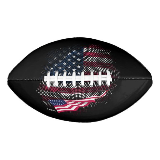 Ballon De Foot Drapeau USA (Devant)