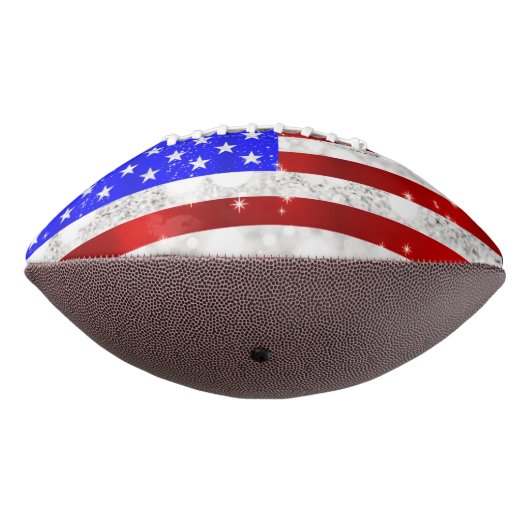 Ballon De Foot Drapeau USA (Tourné à 270°)