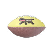 Ballon De Foot Drôle animal avide de carcajou (Tourné à 90°)