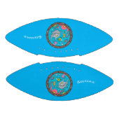 Ballon De Foot Drôle des créatures marines sous l'eau dessin anim (Panneaux)