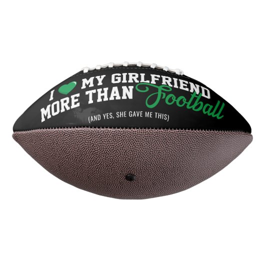 Ballon De Foot Drôle J'Aime Ma Fille 4 Photo (Tourné à 270°)