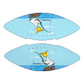 Ballon De Foot Drôle pélican de pêche (Panneaux)