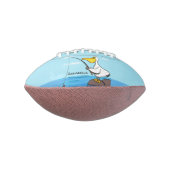 Ballon De Foot Drôle pélican de pêche (Tourné à 90°)