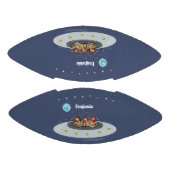 Ballon De Foot Drôle poule dans l'espace dessin animé (Panneaux)