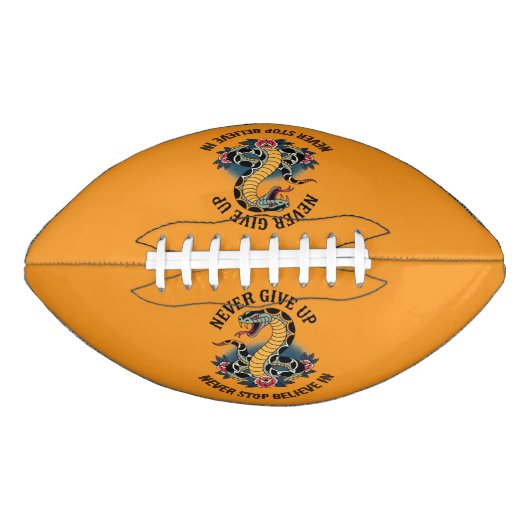 Ballon De Foot Esprit sans peur : Serpent gras et oeuvre d'art Ro (Devant)