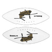 Ballon De Foot Exemple d'hélicoptère militaire Chinook (Panneaux)