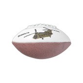 Ballon De Foot Exemple d'hélicoptère militaire Chinook (Tourné à 90°)