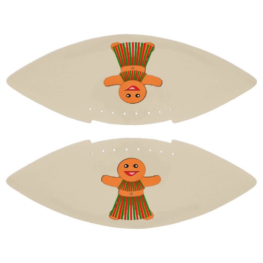 Ballon De Foot Fête de Noël Femme de pain d'épices (Panneaux)