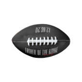 Ballon De Foot Fête de Wedding (Devant)