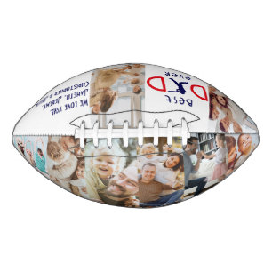 Ballon De Foot Fête des pères Collage photo du meilleur père de s