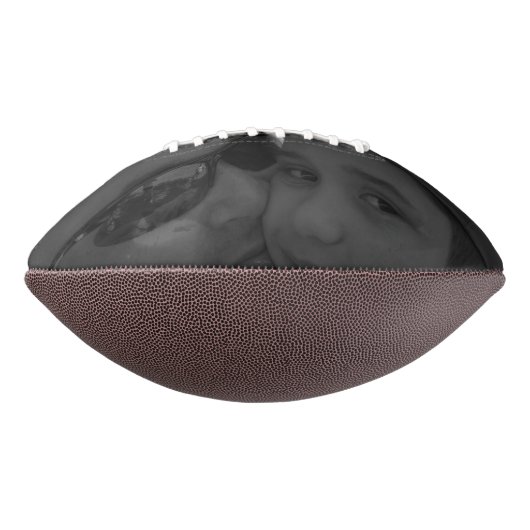 Ballon De Foot Fête des pères moderne script message photo (Tourné à 90°)