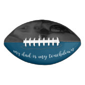 Ballon De Foot Fête des pères moderne script message photo (Devant)