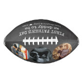 Ballon De Foot Fête des pères papa sera tableau noir 3 Photo (Devant)