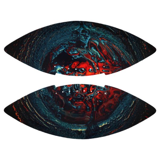 Ballon De Foot Feu rouge d'enfer océanique (Panneaux)