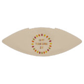 Ballon De Foot Feuilles de chêne de Thanksgiving (Panneau)