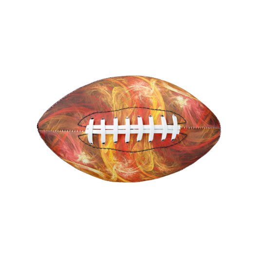 Ballon De Foot Firestorm Art Abstrait (Devant)