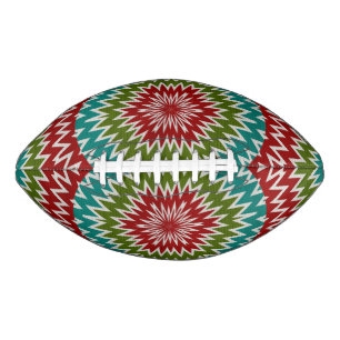 Ballon De Foot Fleur mandalaic hypnotique