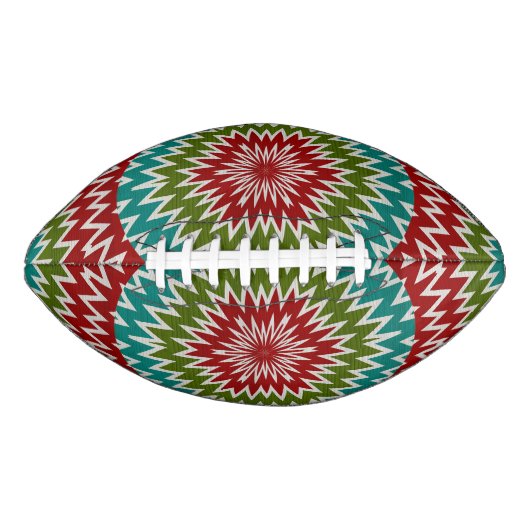 Ballon De Foot Fleur mandalaic hypnotique (Devant)