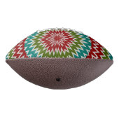 Ballon De Foot Fleur mandalaic hypnotique (Tourné à 270°)