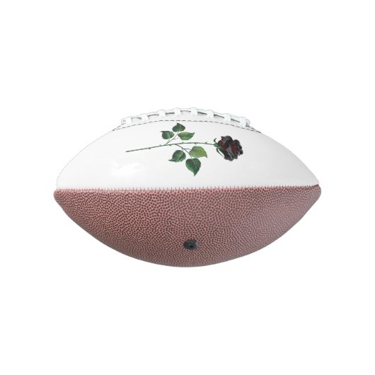 Ballon De Foot Fleur rose noire (Tourné à 270°)