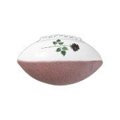 Ballon De Foot Fleur rose noire (Tourné à 90°)