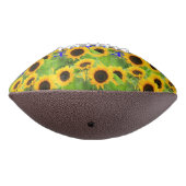 Ballon De Foot Fleurs de soleil - drapeau ukrainien Paix Liberté (Tourné à 270°)