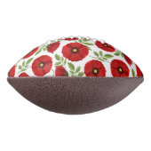 Ballon De Foot Fleurs d'été joyeuses floraison de pavot (Tourné à 90°)