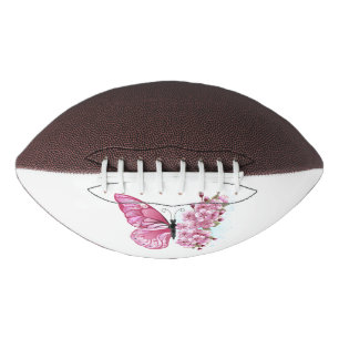Ballon De Foot Flower Butterfly