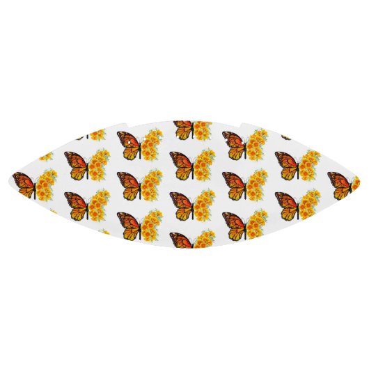 Ballon De Foot Flower Butterfly with Yellow California Poppy (Panneau)