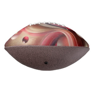 Ballon De Foot Football Abstrait rose