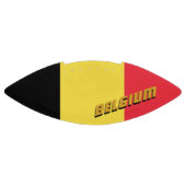 Ballon De Foot Football américain avec drapeau belge / Belgique (Panneau)