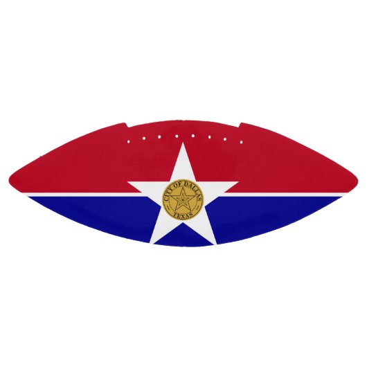 Ballon De Foot Football américain avec drapeau de Dallas (Panneau)