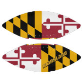 Ballon De Foot Football américain avec drapeau du Maryland / État (Panneaux)