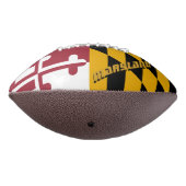Ballon De Foot Football américain avec drapeau du Maryland / État (Tourné à 270°)