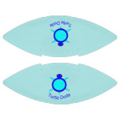 Ballon De Foot Football américain de Bright Blue Turtle (Panneaux)