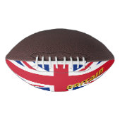 Ballon De Foot Football américain et drapeau britannique / Royaum (Devant)