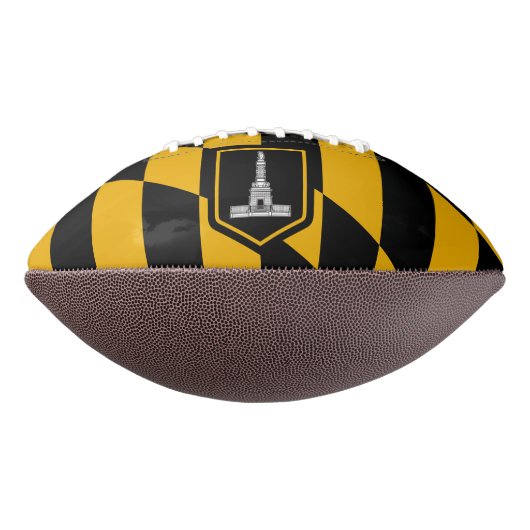 Ballon De Foot Football américain patriotique avec drapeau de Bal (Tourné à 270°)