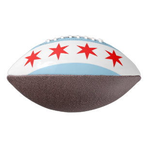 Ballon De Foot Football américain patriotique avec drapeau de Chi