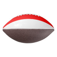 Football américain patriotique avec drapeau d'Indo