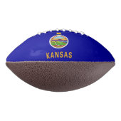 Ballon De Foot Football américain patriotique avec drapeau du Kan (Tourné à 270°)