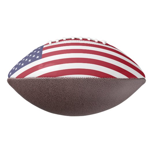 Ballon De Foot Football américain patriotique avec le drapeau des (Tourné à 270°)