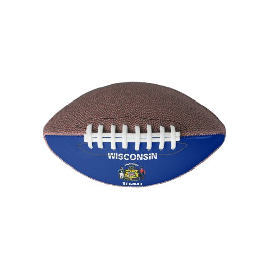 Ballon De Foot Football américain patriotique drapeau de l'État d (Devant)