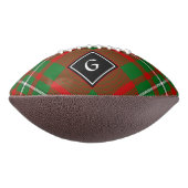Ballon De Foot Football Clan Gregor Tartan (Tourné à 90°)