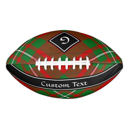 Ballon De Foot Football Clan Gregor Tartan (Devant)