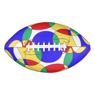 Ballon De Foot Football d'art Abstrait