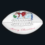 Ballon De Foot Football de Noël Snowman and Girl Dance<br><div class="desc">Happy Snowman and Girl Dance Tango Christmas Party Fun Dessin de dessin - Choisissez / Ajouter votre texte unique / Nom / Couleur - Faites votre cadeau spécial - Redimensionnez et déplacez ou retirez et ajoutez des éléments / texte avec l'outil de personnalisation! Dessin et design par MIGNED. S'il vous...</div>
