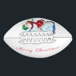 Ballon De Foot Football de Noël Snowman and Girl Dance<br><div class="desc">Happy Snowman and Girl Dance Tango Christmas Party Fun Dessin de dessin - Choisissez / Ajouter votre texte unique / Nom / Couleur - Faites votre cadeau spécial - Redimensionnez et déplacez ou retirez et ajoutez des éléments / texte avec l'outil de personnalisation! Dessin et design par MIGNED. S'il vous...</div>