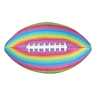 Ballon De Foot Football de sirène arc-en-ciel