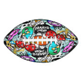 Ballon De Foot Football Graffiti (Devant)