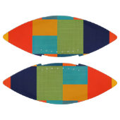 Ballon De Foot Football Patchwork coloré (Panneaux)